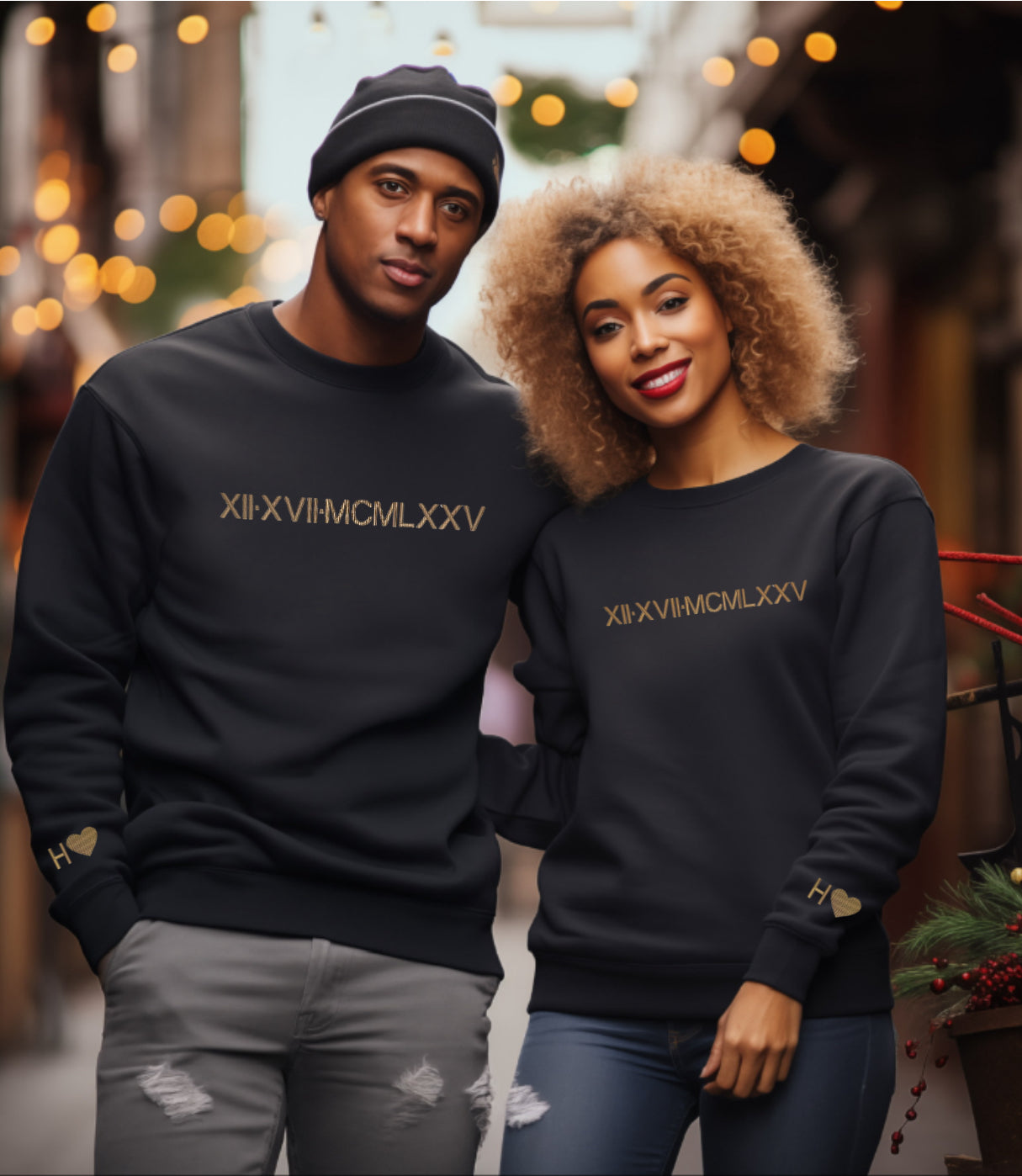 Embroidered Anniversary Sweatshirt