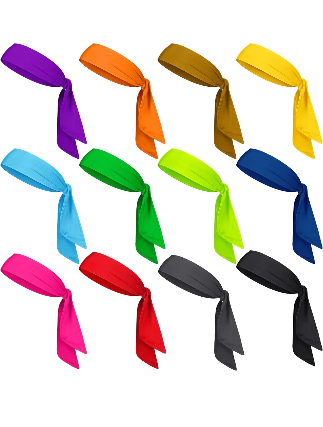 Embroidered Unisex Head Tie
