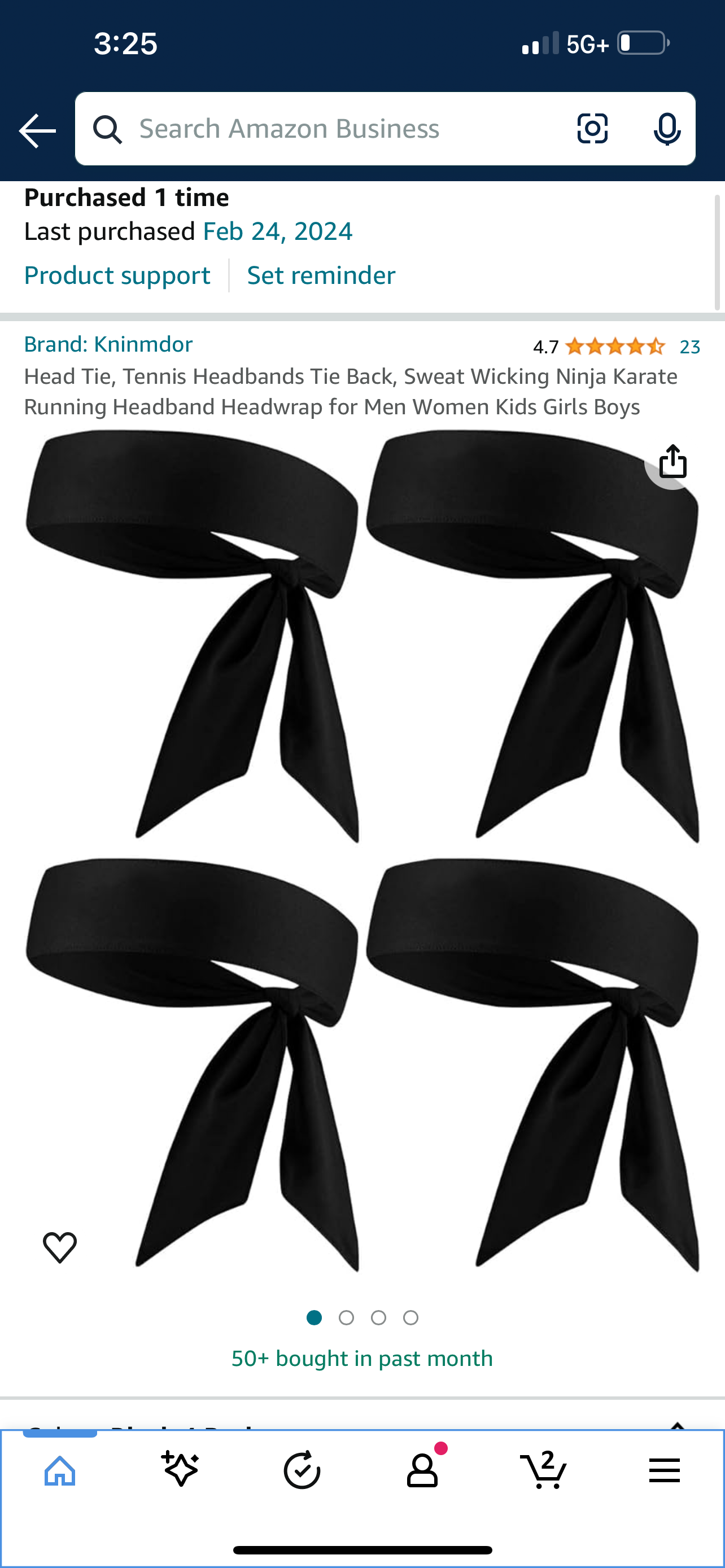 Embroidered Unisex Head Tie