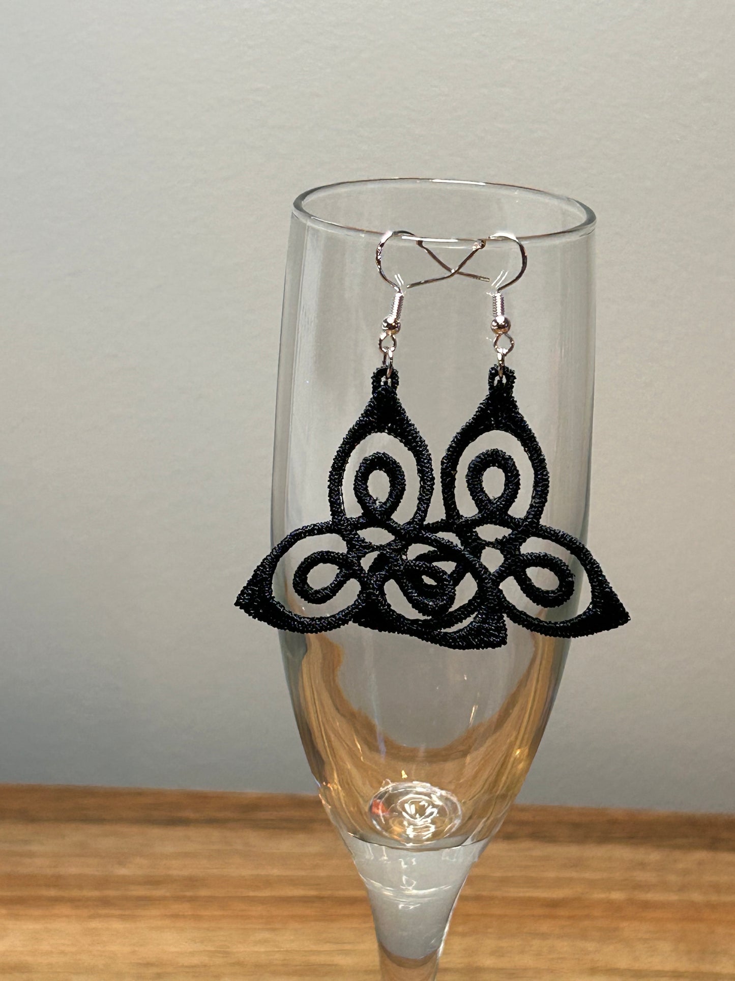 FSL Embroidered Earrings