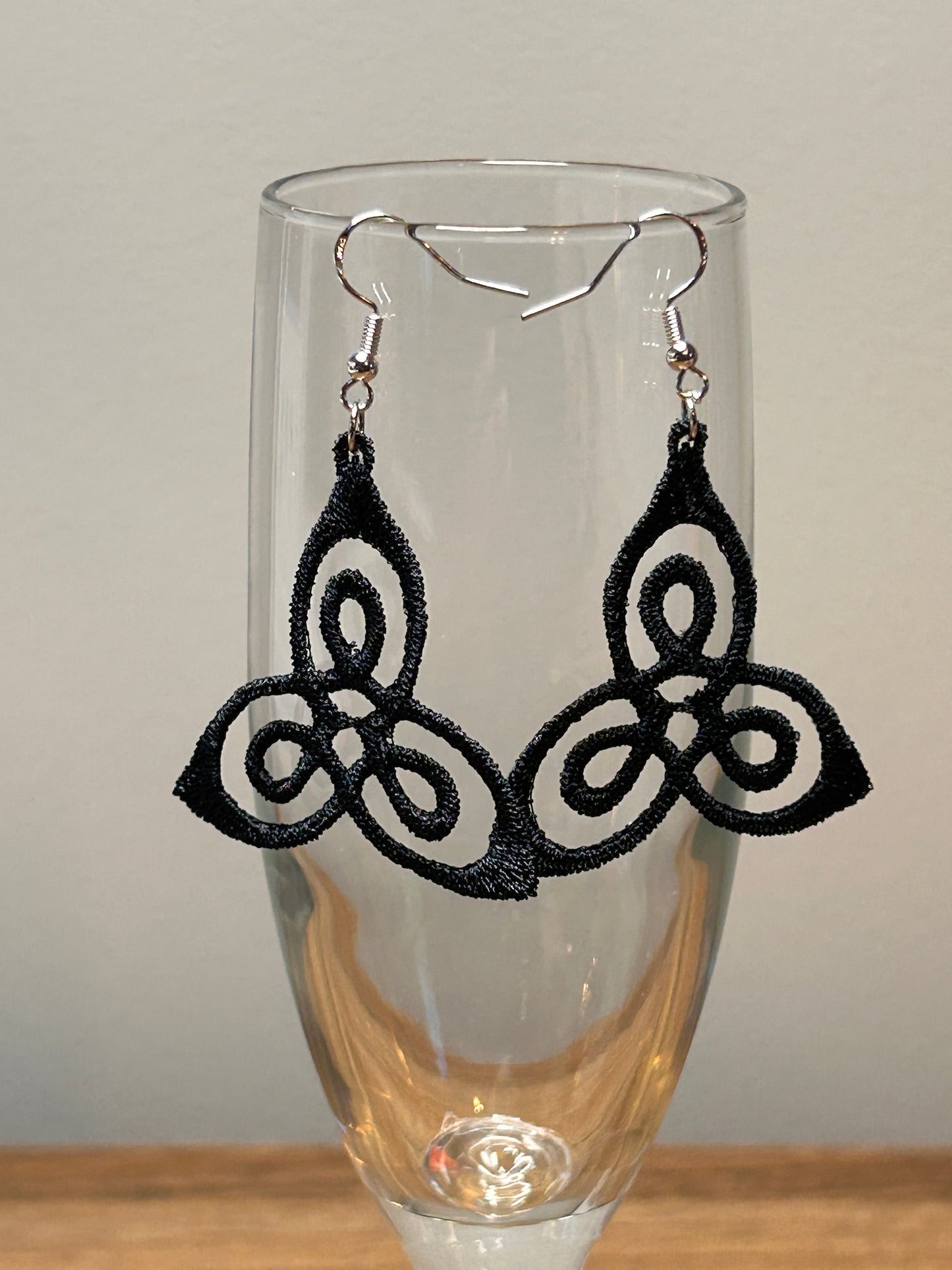 FSL Embroidered Earrings