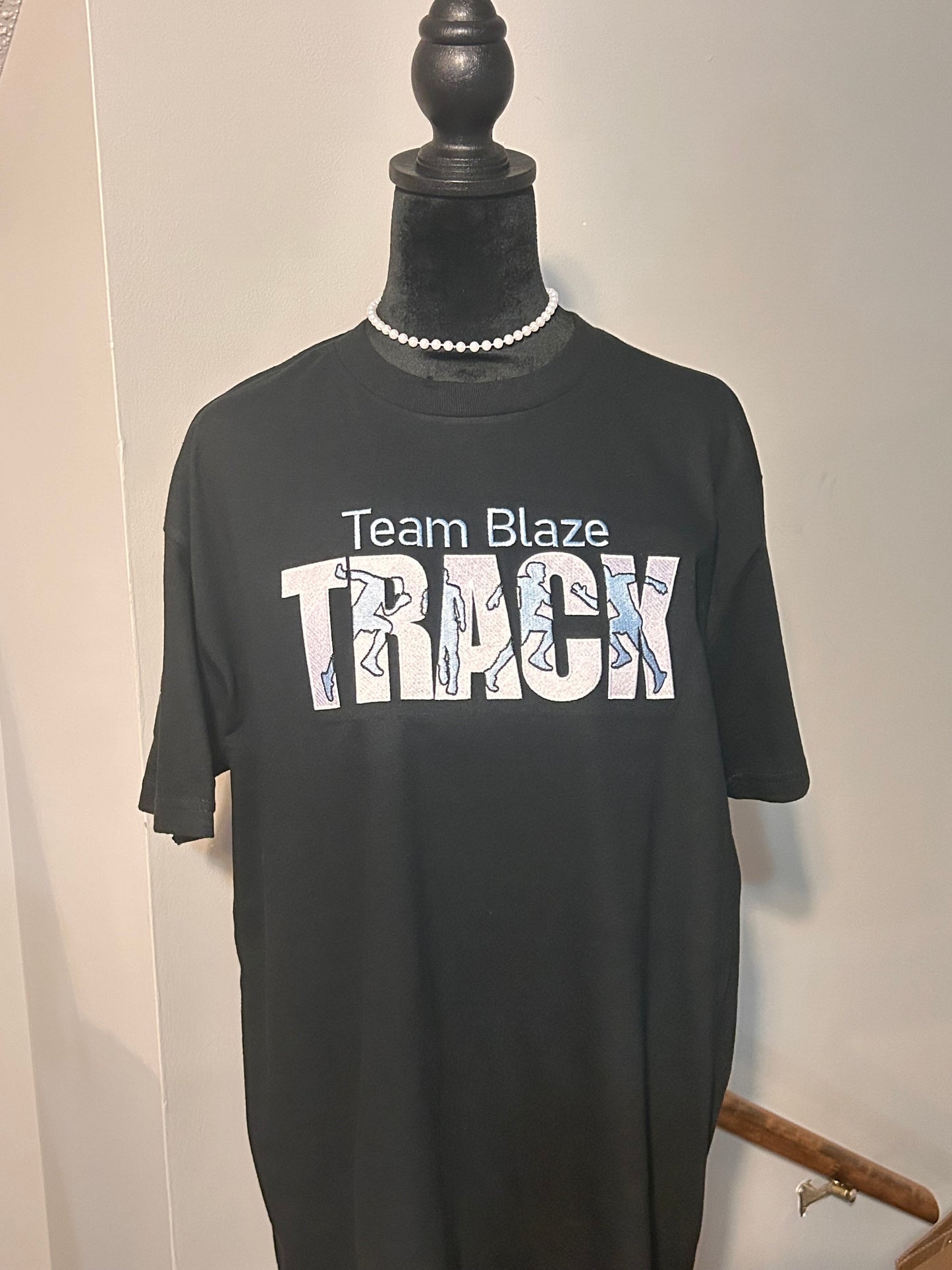 Team Track Embroidered T-Shirt