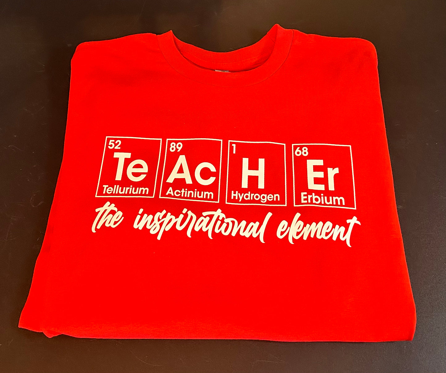 Teacher the inspirational element long/short sleeve Tshirt