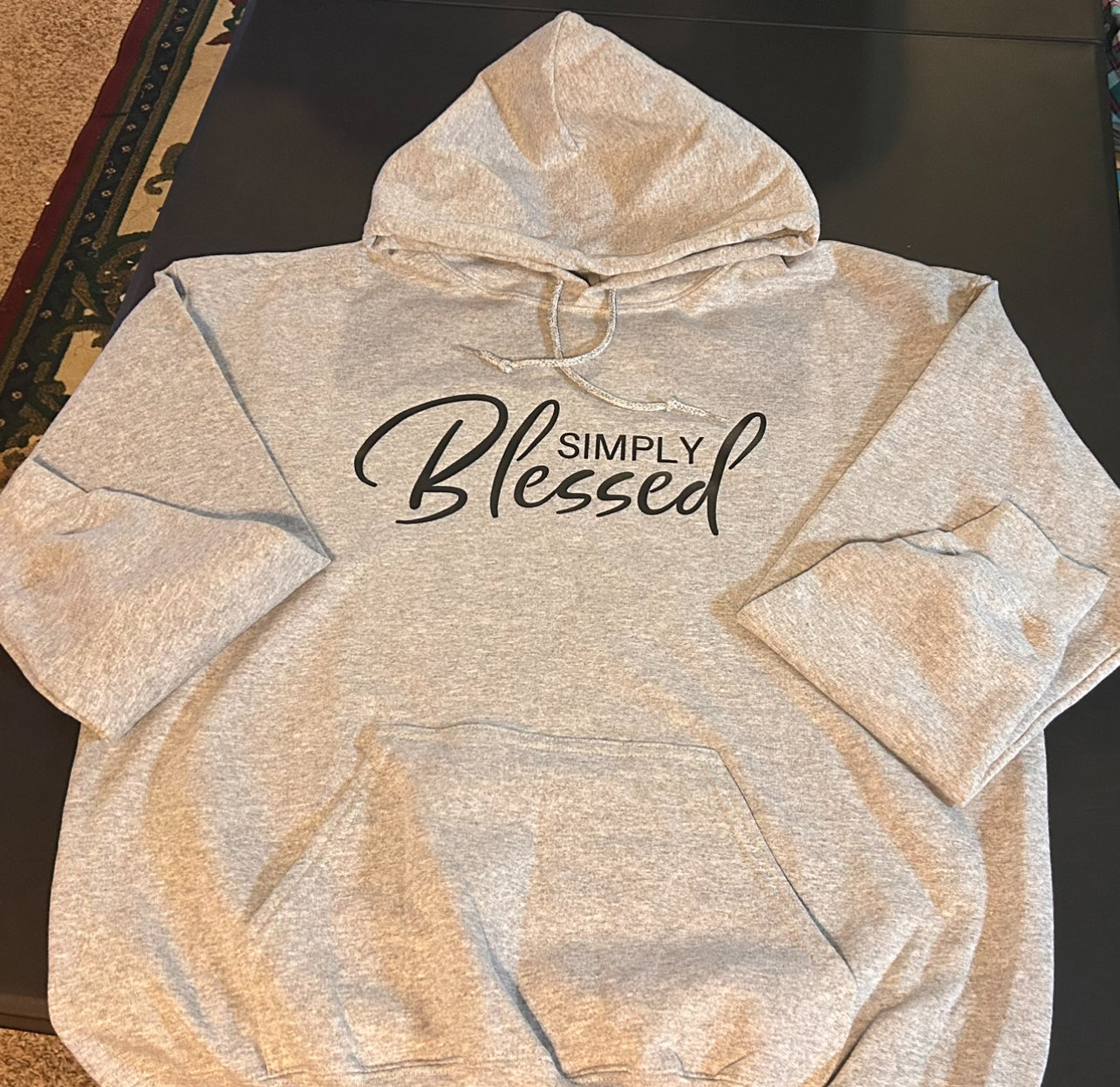 Simply Blessed Unisex Hooded Sweatshirt