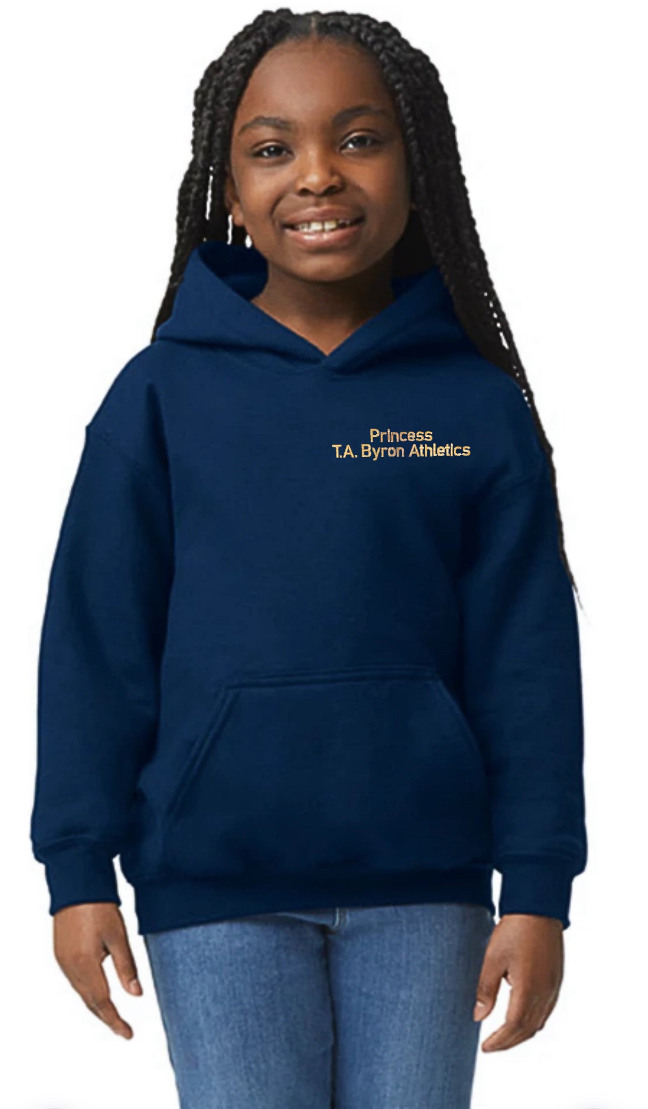 Girls Custom Embroidered Hoodie