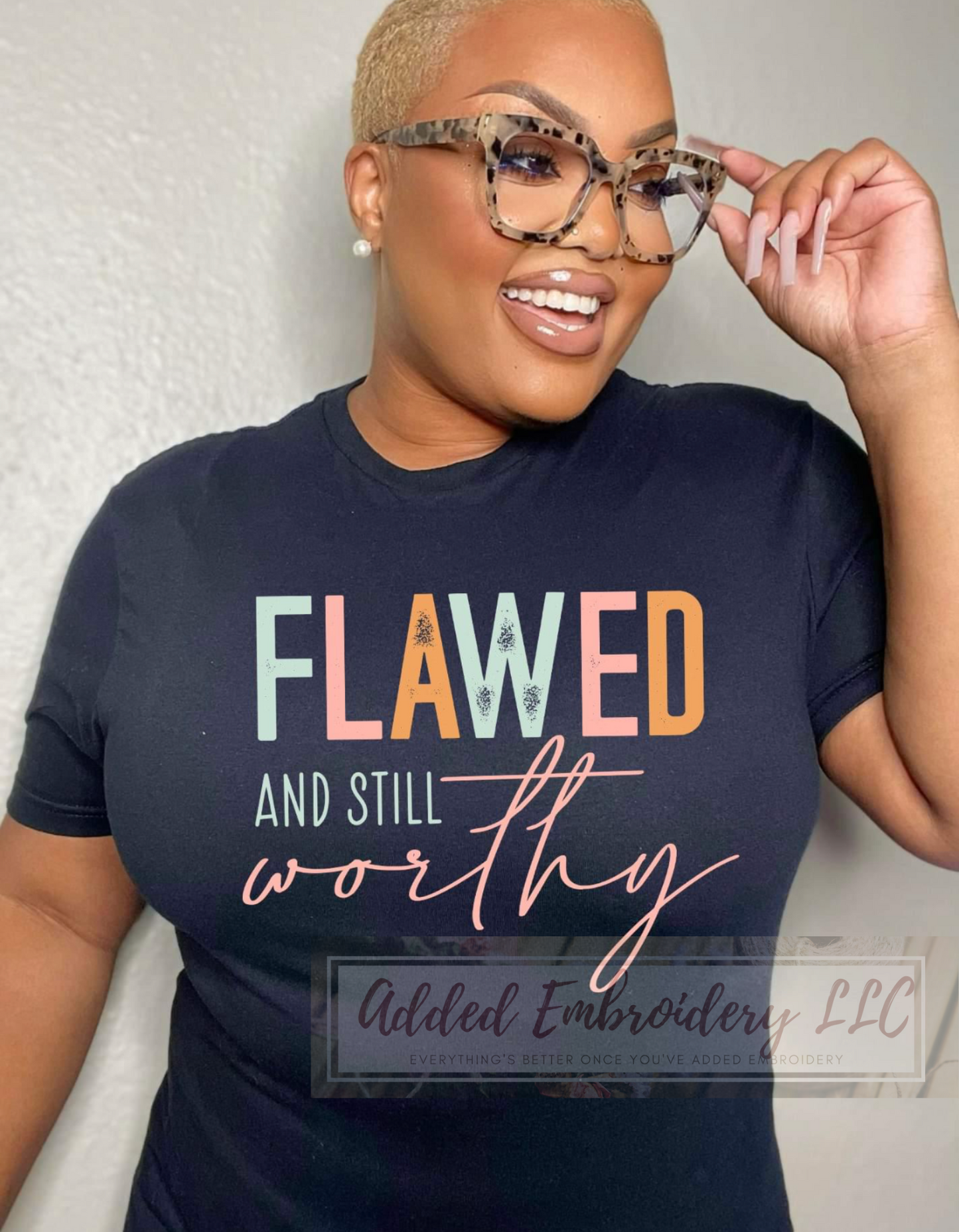 Flawed and still worthy long/short sleeve Tshirt