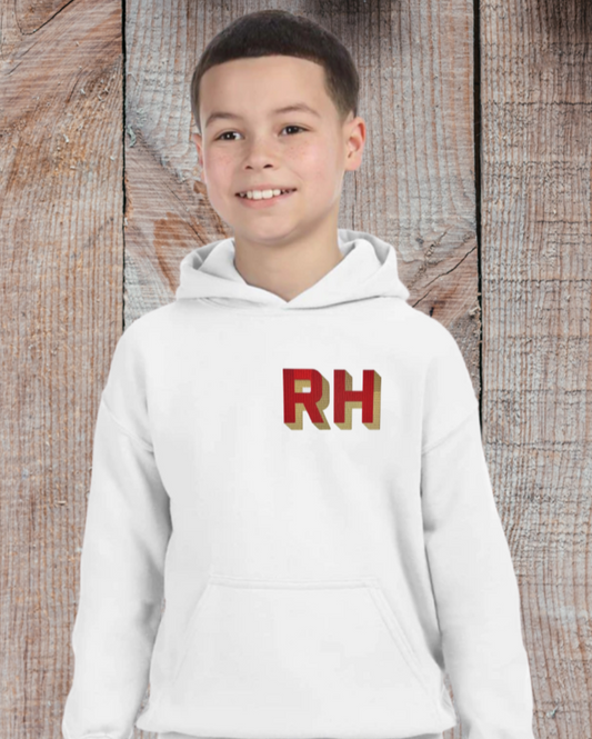 Boy's Embroidered Hooded Sweatshirt