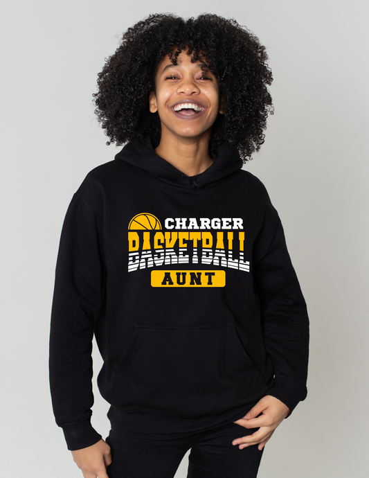 Custom Graphic Basketball Family hooded sweatshirt