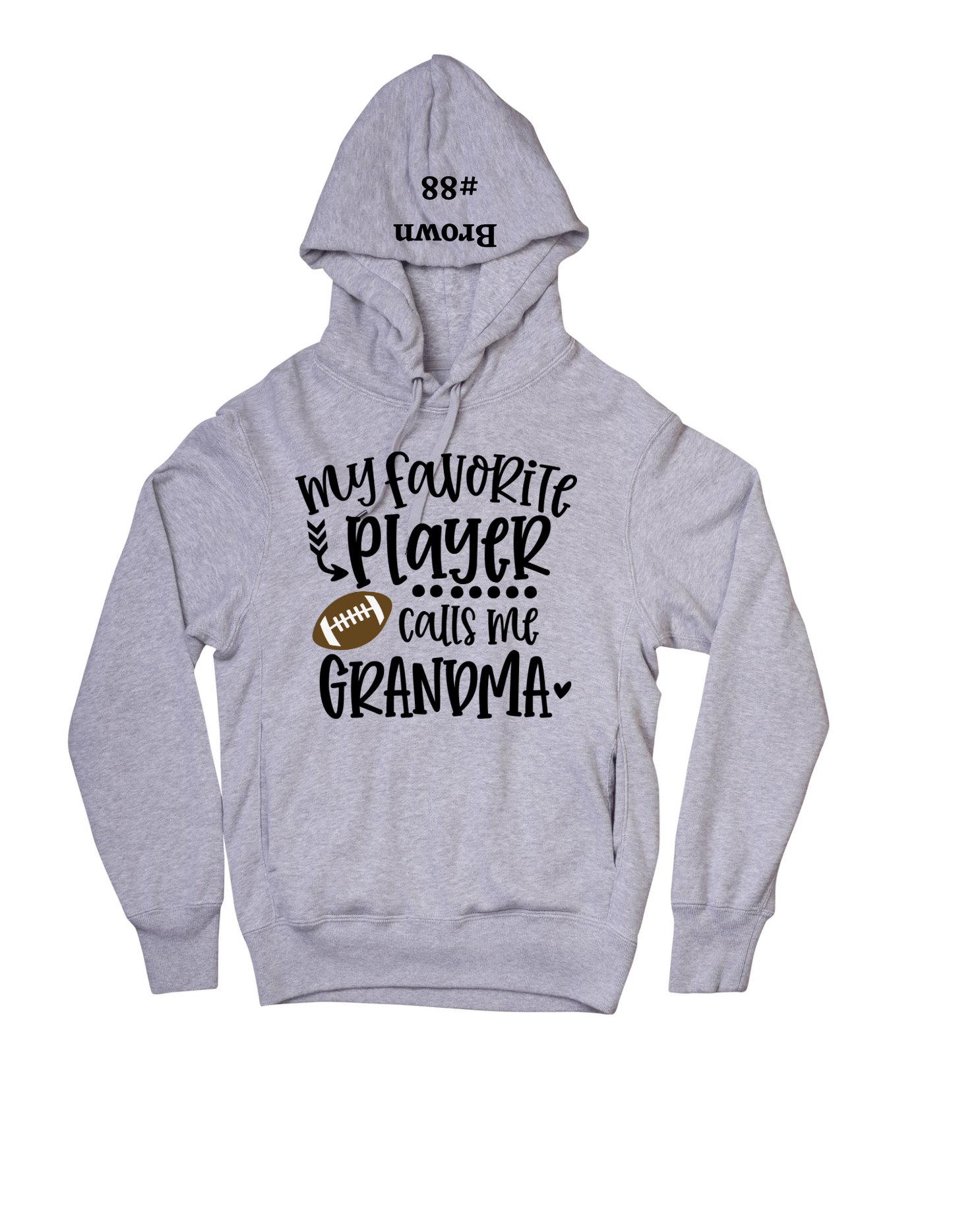 Football Grandma Hoodie