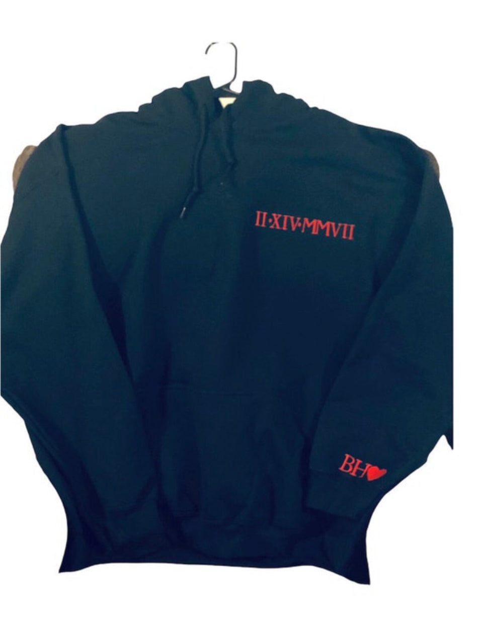 Embroidered Anniversary Hoodie