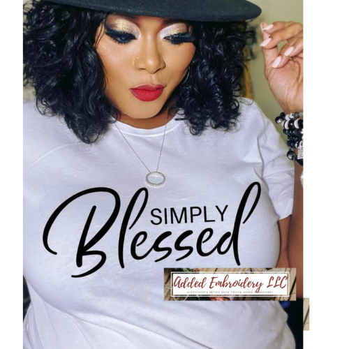 Simply Blessed Long/short Sleeve TShirt